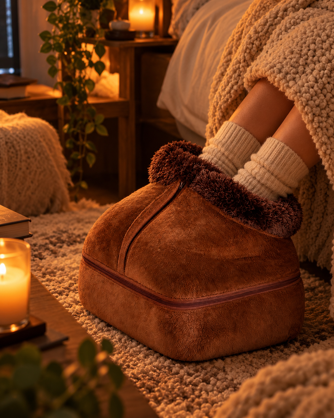 CozyToes heated foot warmer